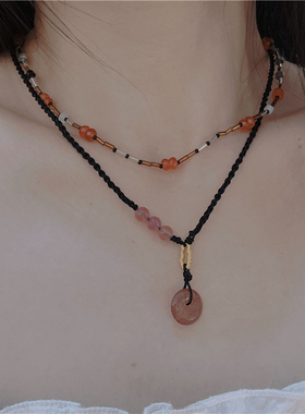 中式田园风舒适项链颈链