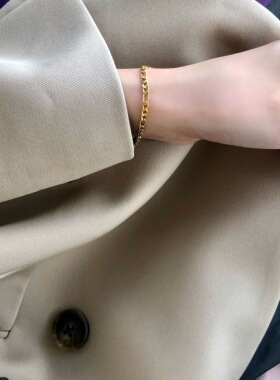 ins小众轻奢链条高级感手链