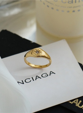 中古心动闪耀幸运芒星戒指