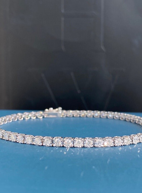 情人节送女友钻石手链