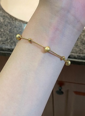 两件套职场极简爆亮眼手镯手链