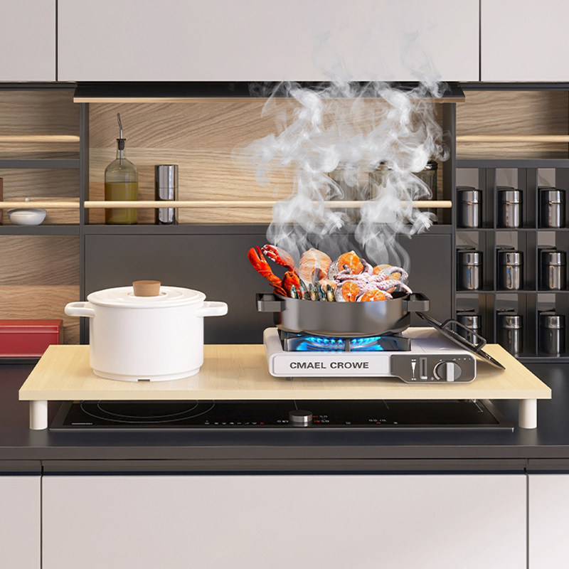 燃气灶台盖板厨房电磁炉支架煤气灶罩盖架子液化气台面垫高置物架,淘宝优惠券,粉丝福利购,淘宝优惠卷