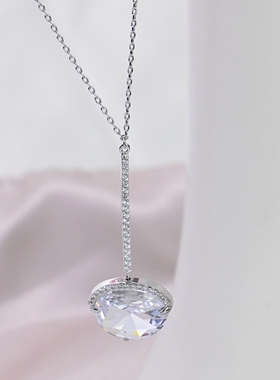 特价银色质感蜜镶耳钉项链