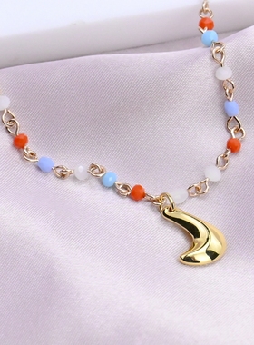 镀金小众轻奢甜美镀金糖果项链