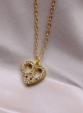 简约百搭欧美和平反战项链