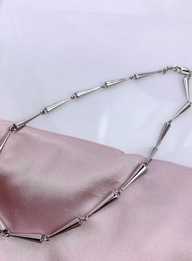 孤品特价清仓微瑕欧美时尚小众轻奢百搭款椰子树小象花朵吊牌项链