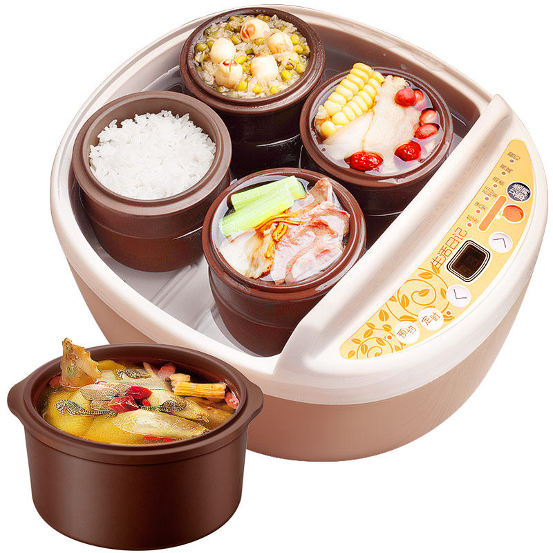 生活日记06紫砂煲汤煮粥神器电炖锅 生活日记优云电炖/煮粥锅/文火炉
