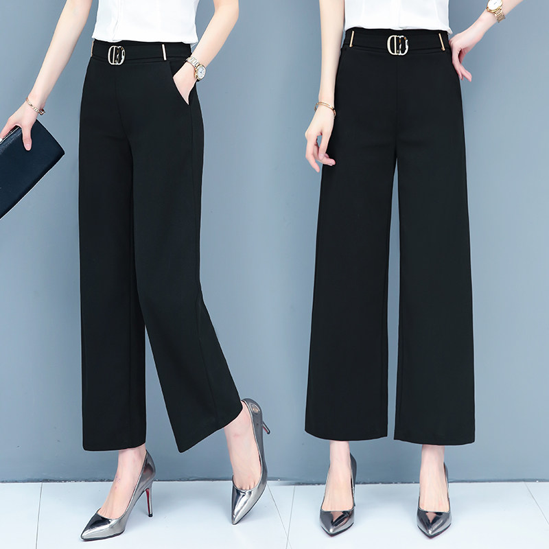 阔腿裤夏季雪纺2020新款宽松裤子 玛依恋休闲裤