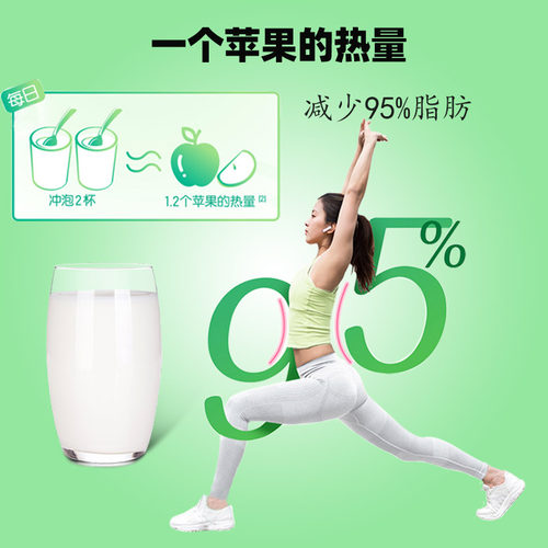 伊利高蛋白脱脂高钙奶粉成人中老年学生女士轻食营养早餐低脂牛奶 - 图1