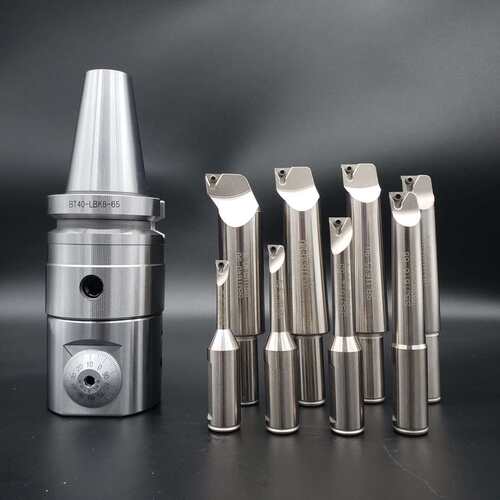 微调精密镗刀 SBJ16 NBJ16 BT40 BT50 镗刀头 镗孔器  精镗头微调 - 图0