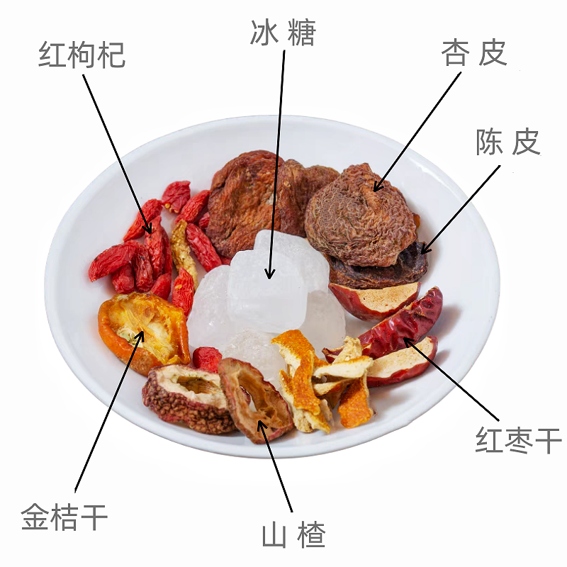 甘肃特产李广杏皮茶包敦煌手工熬制杏皮水原料10小袋手提伴手礼盒-图1