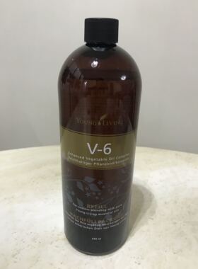 美国Young Living V-6综合纯植物油基础油补充装)946ml