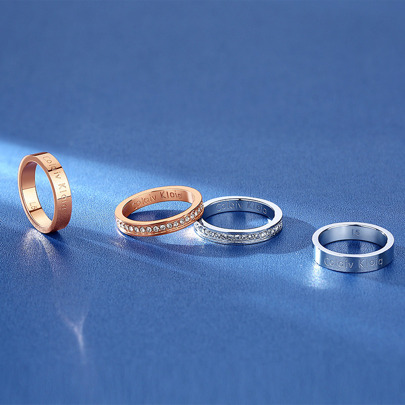 小ck情侣一对情侣款满天星官网对戒 珂爵戒指/指环