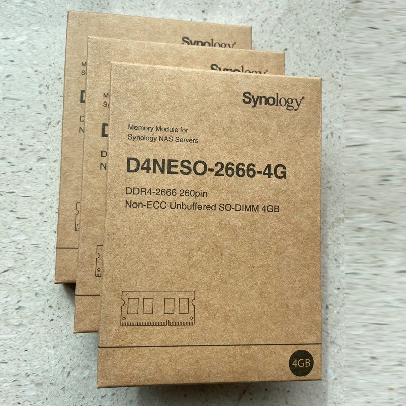 Synology群晖内存条原装D4NESO-2666-4G DDR4 DS923+/DS723+/DS224+/DS423+/DS220+/DS920+/DS720+/DS1621+ - 图2