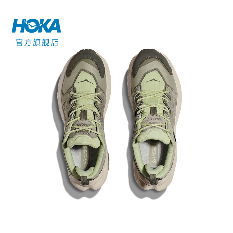 HOKA ONE ONE男女鞋夏季阿纳卡帕低帮徒步鞋ANACAPA LOW GTX防水-图0