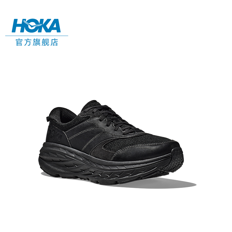 HOKA ONE ONE 男女款夏季邦代L休闲健步鞋BONDI L缓震运动透气 - 图3