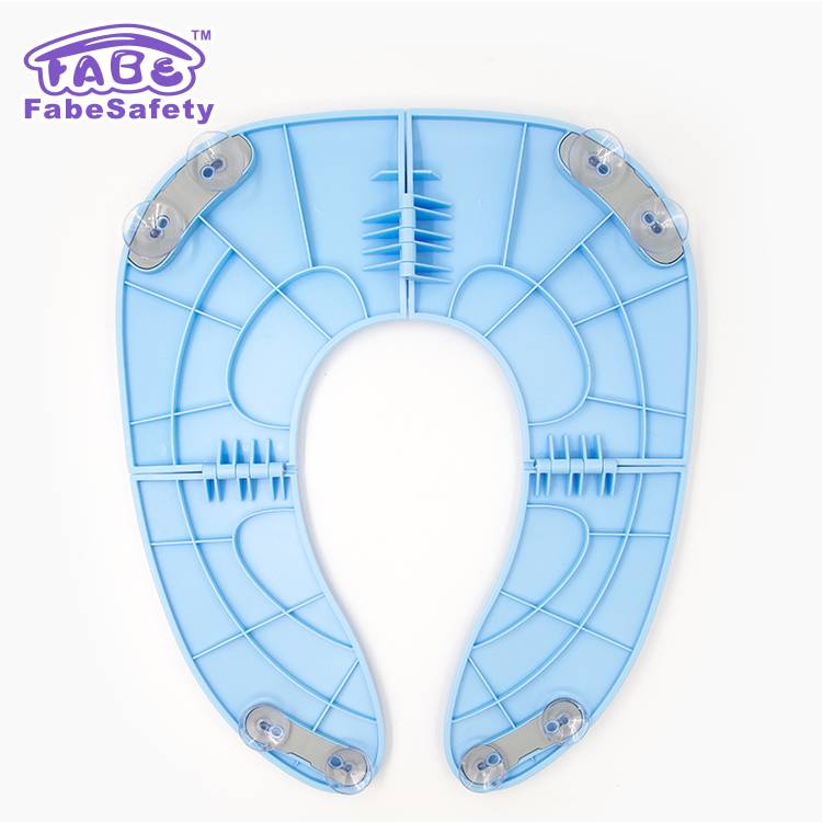 儿童外出旅行马桶圈垫子宝宝折叠马桶圈旅游便携马桶居家旅行二用 - 图2