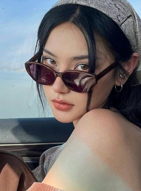 若云猫眼墨镜女遮阳防晒欧美风
