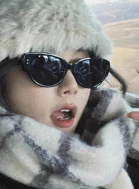 若云猫眼墨镜女遮阳防晒太阳眼镜