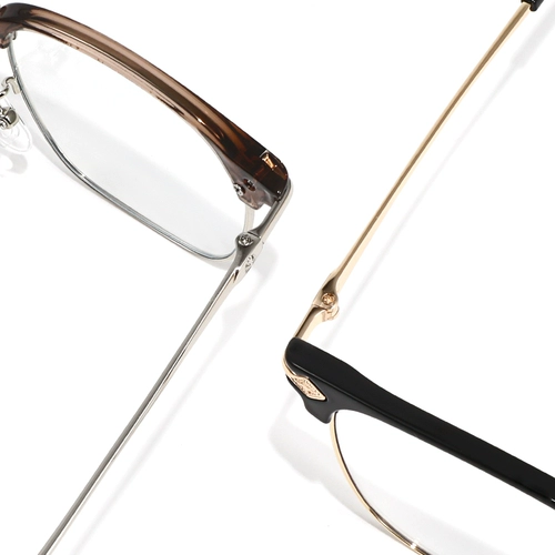 若云 Camellia Half -Frame Glasses Женские анти -блюд -светлые артефакт красоты с высоким уровнем глаза глаз может соответствовать цифровому зеркалу миопии