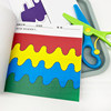 2-year-old baby's entry-level handmade paper-cutting safety scissors