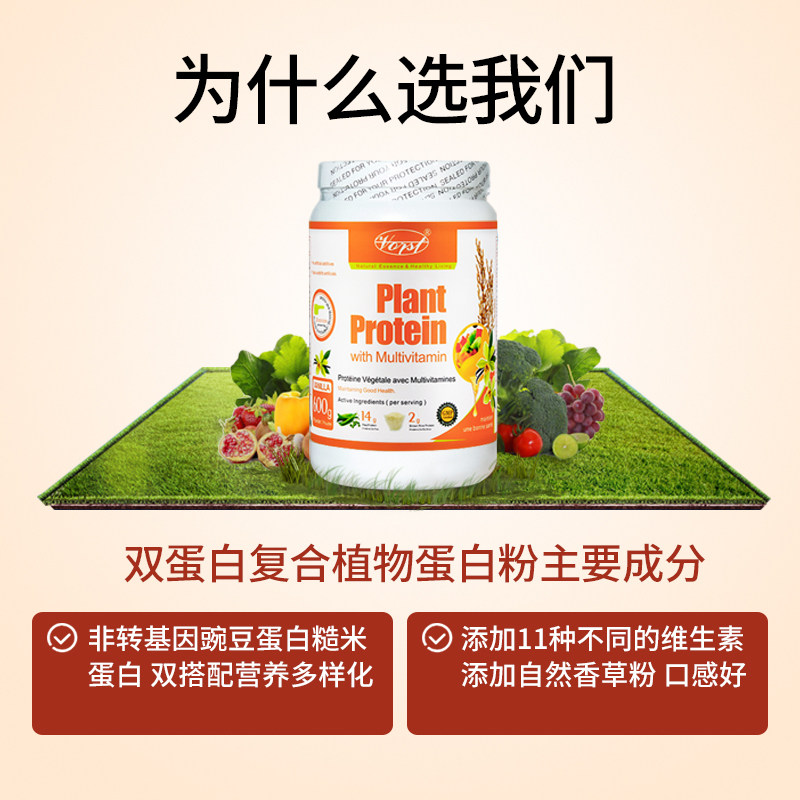 vorst双植物多种维生素蛋白质粉 vorst大豆分离蛋白/混合蛋白