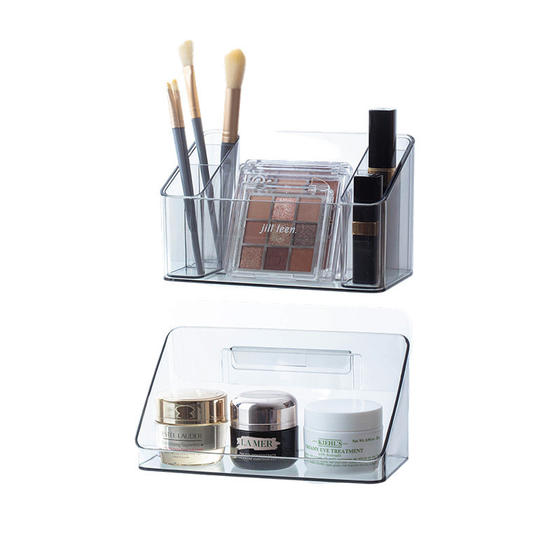 Frost Mountain Mirror Cabinet Storage Box Jewelry Lipstick Separator Plastic