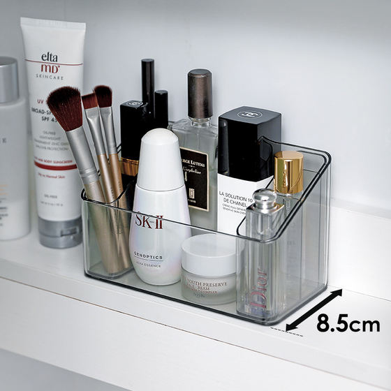 Frost Mountain Mirror Cabinet Storage Box Jewelry Lipstick Separator Plastic