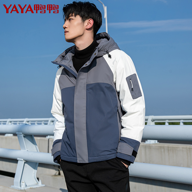 鸭鸭羽绒服男士外套冬季 年新款加厚韩版时尚潮流冬装上衣帅气 2020 鸭鸭羽绒服男士外套冬季 年新款加厚韩版时尚潮流冬装上衣帅气 2020