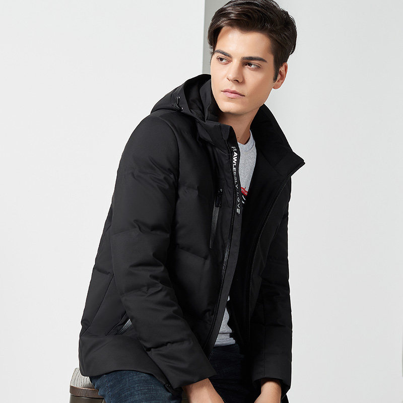 鸭鸭男士2020冬季新款可拆卸羽绒服 鸭鸭男装羽绒服