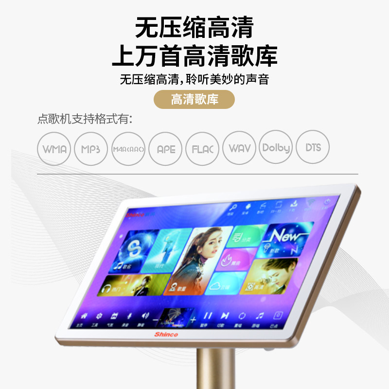 新科h8无线会议ktv套装家庭音响 新科玖利度KTV/卡拉OK音箱