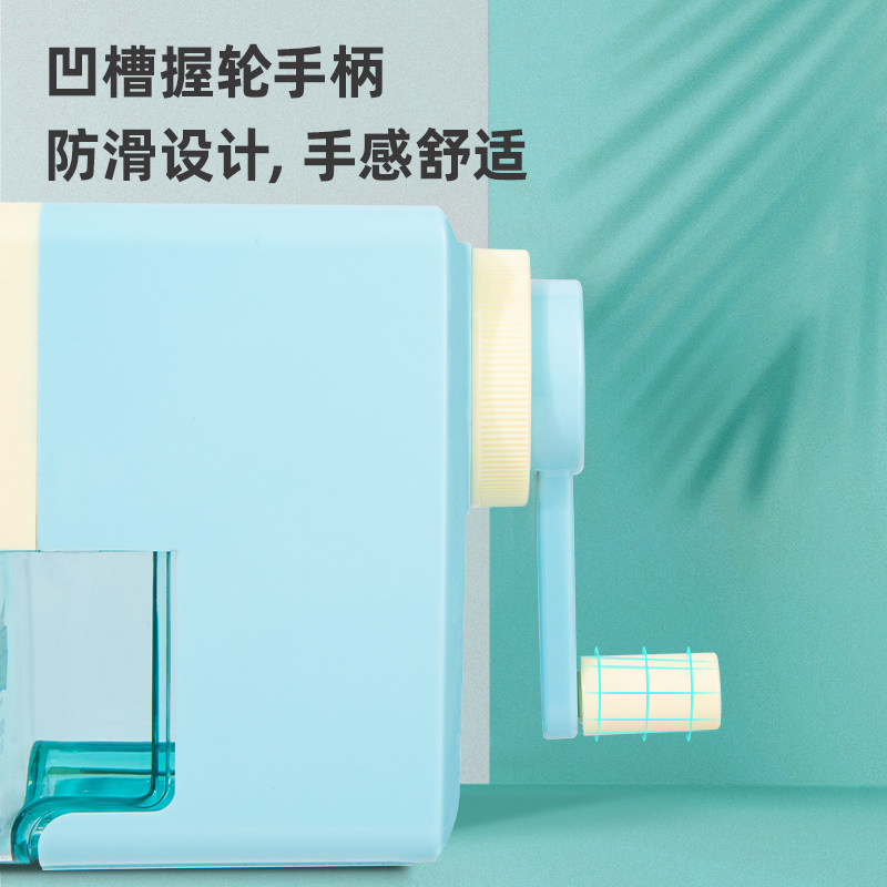 得力卷笔刀铅笔刀削笔器销笔刀转笔刀修笔刀旋笔钻笔刀绞铅笔剥笔机刨笔机笔刨多功能大号手摇式儿童小学生用_虎窝淘