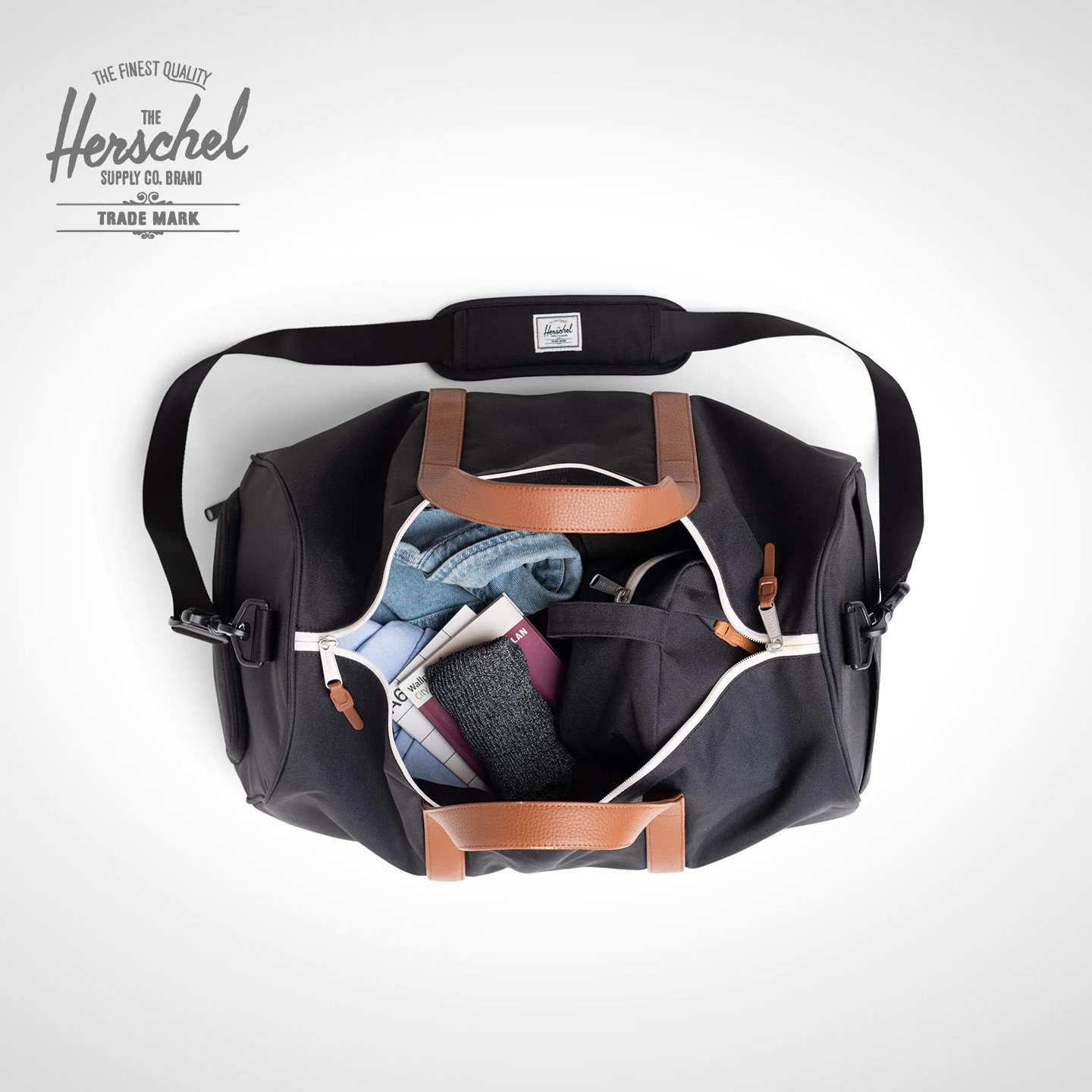 Herschel large capacity travel bag fitness bag