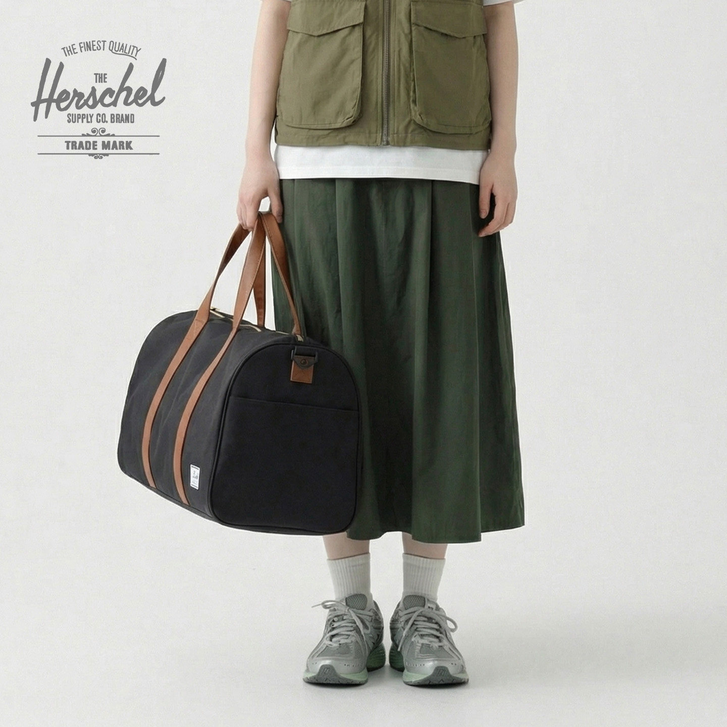 Herschel large capacity travel bag fitness bag