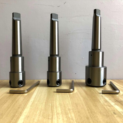 磁力钻转换柄 空心钻夹具 磁座钻空心钻莫式夹具锥柄钢板钻头夹具 - 图2