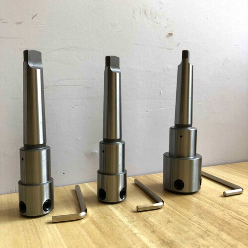 磁力钻转换柄 空心钻夹具 磁座钻空心钻莫式夹具锥柄钢板钻头夹具 - 图1