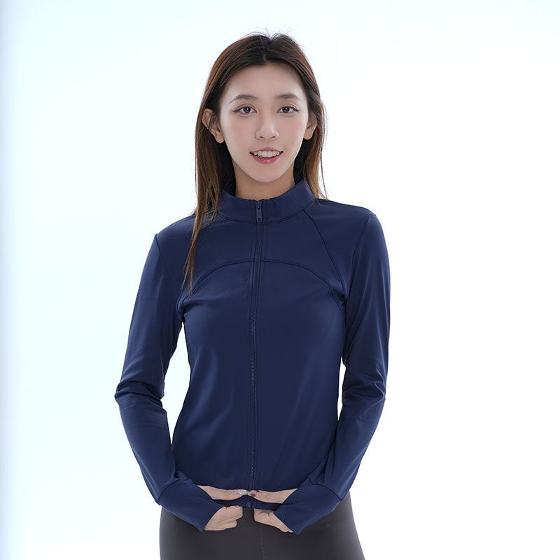 LENANA丽娜瑜伽服春秋冬薄款裸感外套修身显瘦运动健身立领上衣女,淘宝优惠券,粉丝福利购,淘宝优惠卷