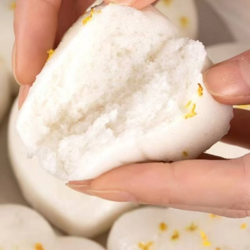 硕果田间爱心桂花糕500g*3袋松软Q弹清甜加热即食大米糕早餐糕点,淘宝优惠券,粉丝福利购,淘宝优惠卷