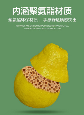 喜花郎仿真柚子水果模型定制