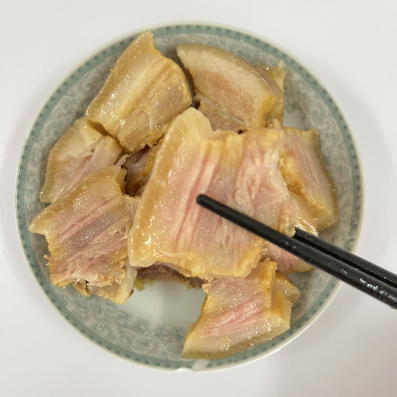 安徽寿县腌制咸土猪肉风干腊肉后坐肉传统咸肉咸货腊货五花肉日晒-图3