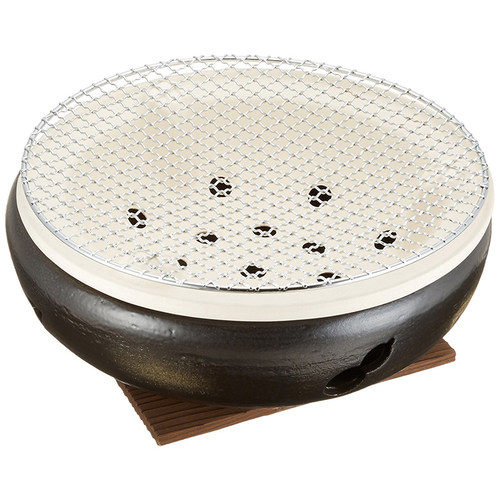 日淘社万古烧碳烤炉 日本进口陶土烤肉炉家用炭火烧烤炉 户外烤炉 - 图3