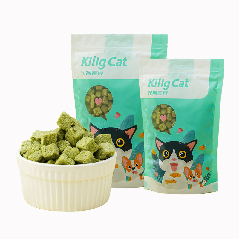 kiligcat猫咪零食冻干猫草粒化毛营养增肥发腮宠物用品 - 图3