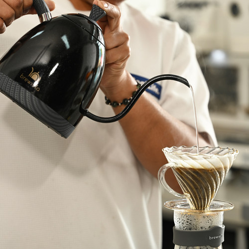 Brewista智能温控手冲咖啡壶PRO家用不锈钢保温壶泡茶壶器具0.6L - 图2