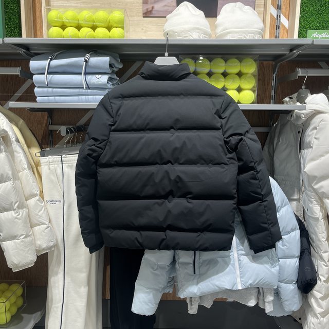 Li Ning 25 new winter glory series simple and warm 90 duck down stand collar sports short down jacket AYMV661