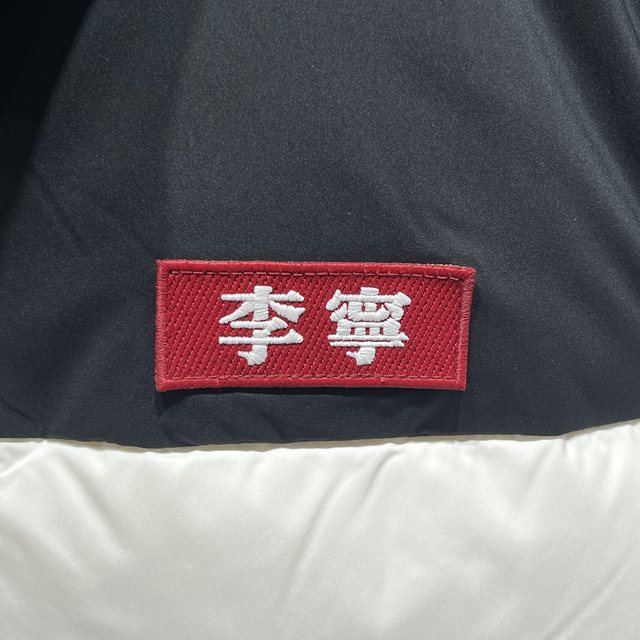 Li Ning 25 new winter new men's and women's warm, fashionable and versatile 80 duck down stand collar sports short down jacket AYMV581