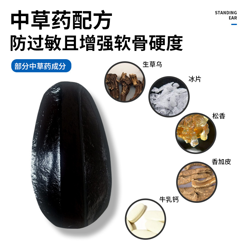 德国牧羊犬专用德牧狗狗立耳器幼犬小狗神器辅助器耳朵夹子立耳贴-图1