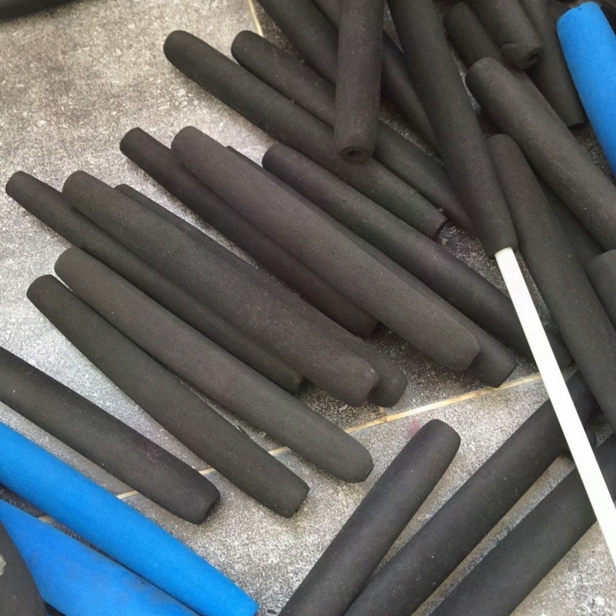 长15cm内孔6mm 海绵手柄空竹竿打花棍手把泡棉套柄家手杆柄套鱼竿,淘宝优惠券,粉丝福利购,淘宝优惠卷