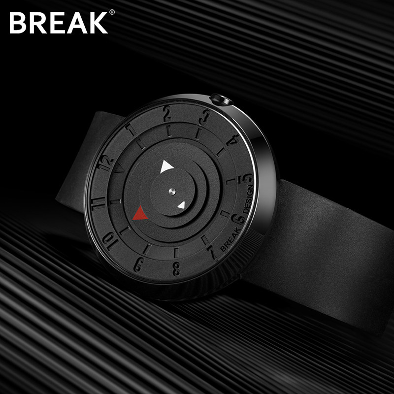 break创意概念黑科技男女情侣手表 break国产腕表