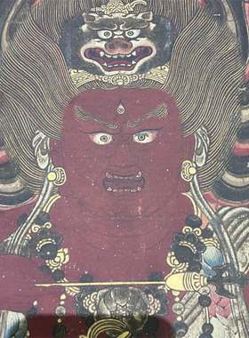 日本南北朝时期爱染明王像
