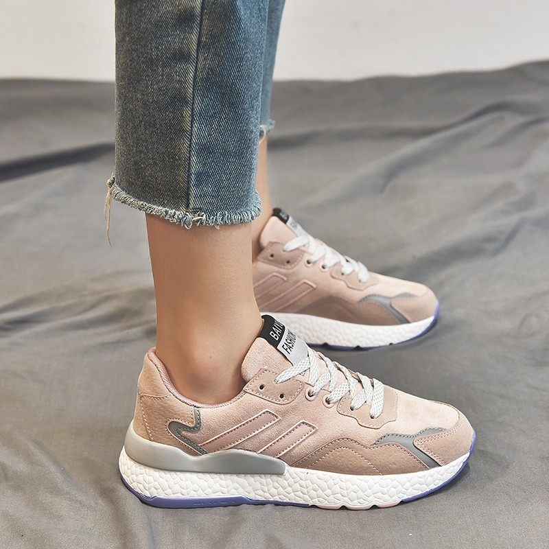 ins黑色运动鞋女韩版ulzzang原宿百搭潮2025春秋新款老爹跑步单鞋,淘宝优惠券,粉丝福利购,淘宝优惠卷